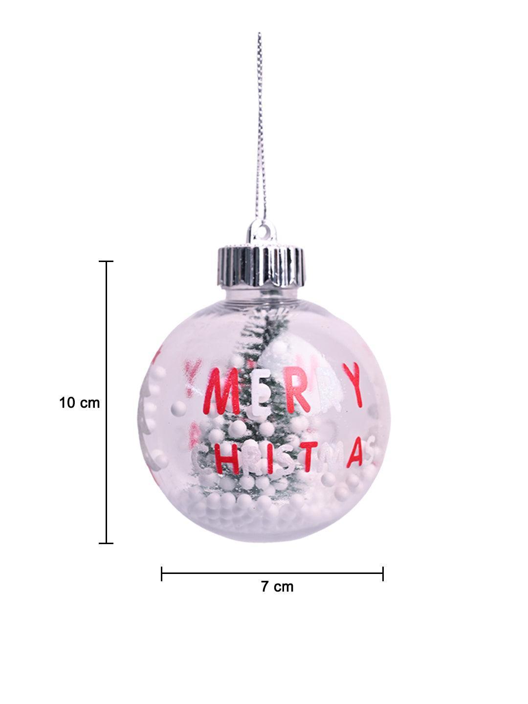Christmas Hanging Balls Set Of 2 Pcs (Assorted) - MARKET99