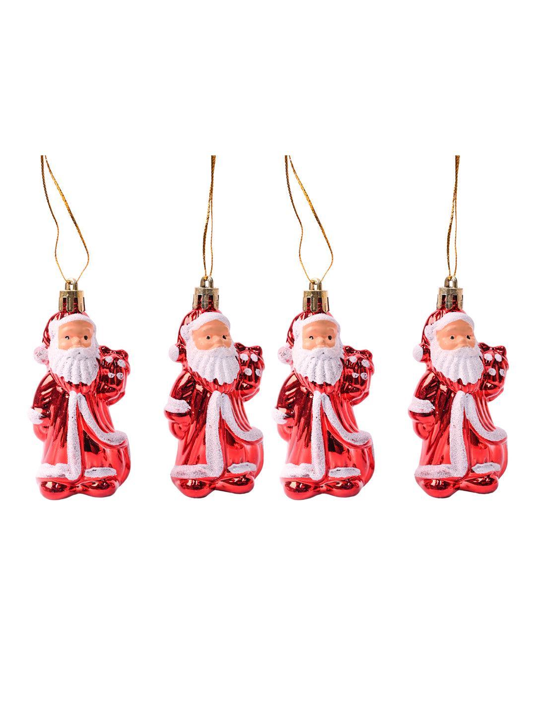Christmas Santa Claus Toy Decoration Set Of 4 Pcs - MARKET99