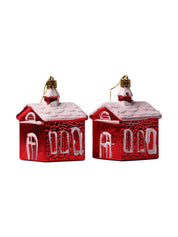 Christmas House Toy Decoration Set Of 4 Pcs - MARKET99