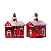 Christmas House Toy Decoration Set Of 4 Pcs - MARKET99