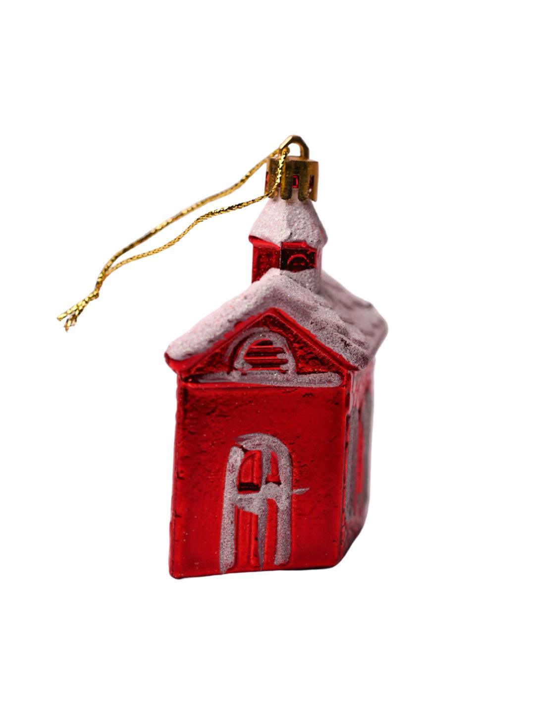 Christmas House Toy Decoration Set Of 4 Pcs - MARKET99