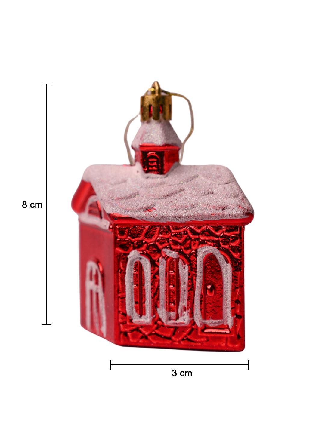 Christmas House Toy Decoration Set Of 4 Pcs - MARKET99