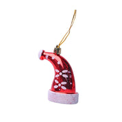 Christmas Santa Cap Decoration Set Of 4 Pcs - MARKET99