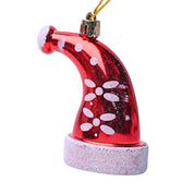 Christmas Santa Cap Decoration Set Of 4 Pcs - MARKET99