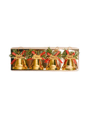 Christmas Jingle Bells (Golden, Set Of 4) - MARKET99
