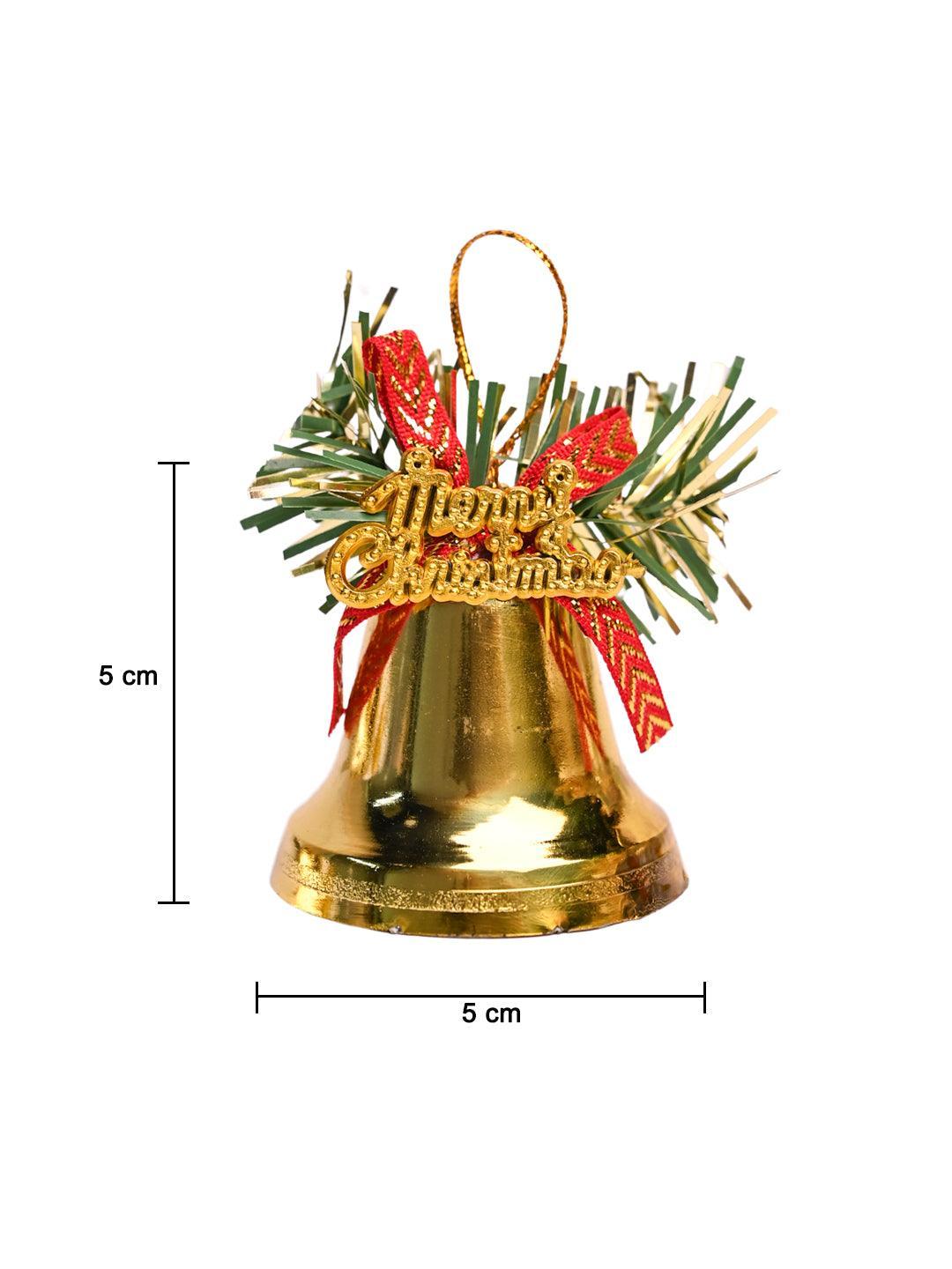 Christmas Jingle Bells (Golden, Set Of 4) - MARKET99