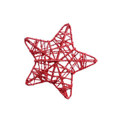 Christmas Decoration (White & Golden, Set Of 6 Pcs) - MARKET99