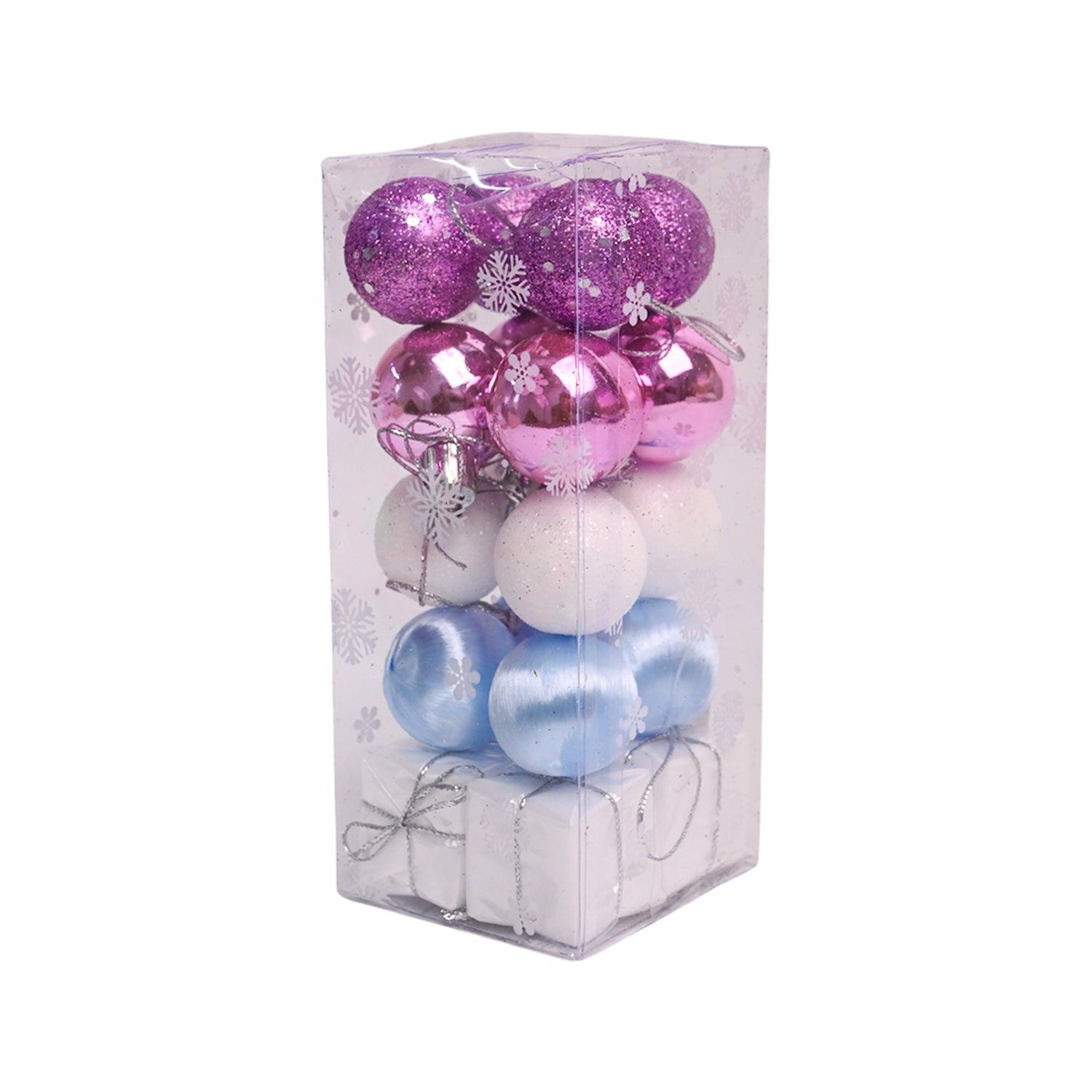 Christmas Tree Hanging (Baubles (Golden, Set Of 20 Pcs) - MARKET99