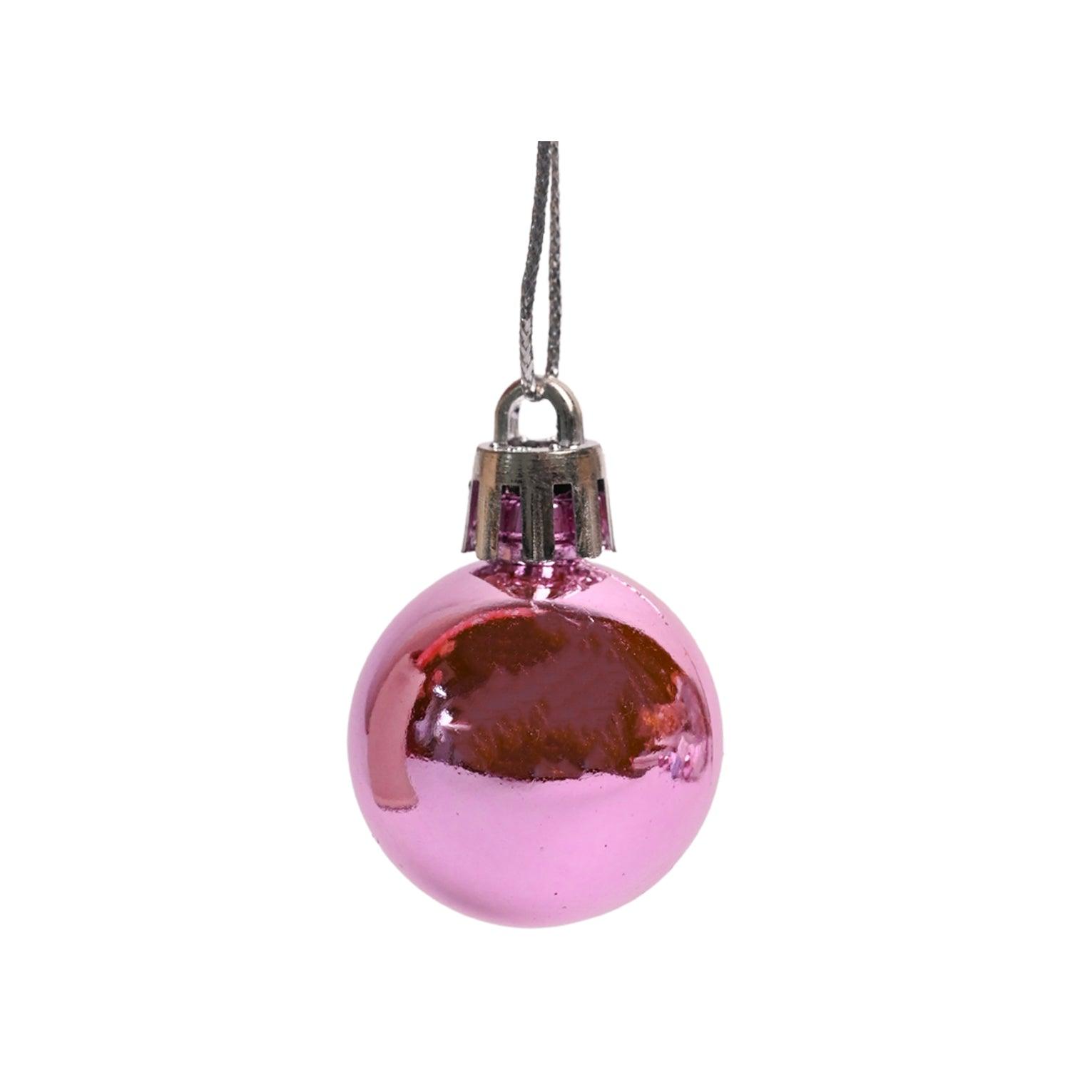 Christmas Tree Hanging (Baubles (Golden, Set Of 20 Pcs) - MARKET99