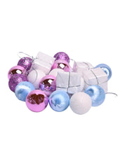 Christmas Tree Hanging (Baubles (Golden, Set Of 20 Pcs) - MARKET99