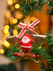 Christmas Decoration Star (Golden & Set Of 2) - MARKET99