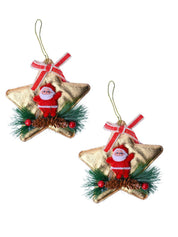 Christmas Decoration Star (Golden & Set Of 2) - MARKET99