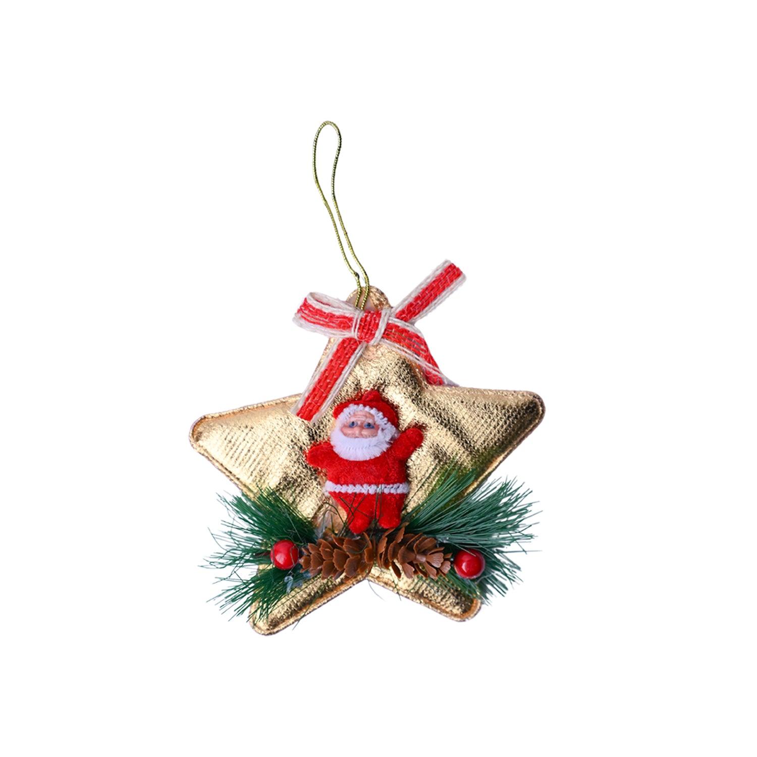 Christmas Decoration Star (Golden & Set Of 2) - MARKET99