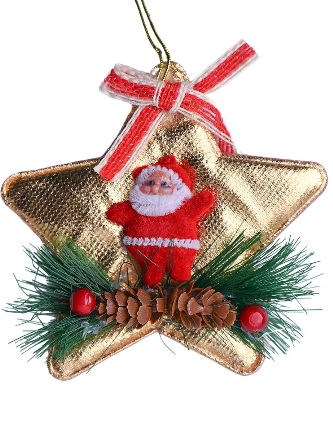 Christmas Decoration Star (Golden & Set Of 2) - MARKET99