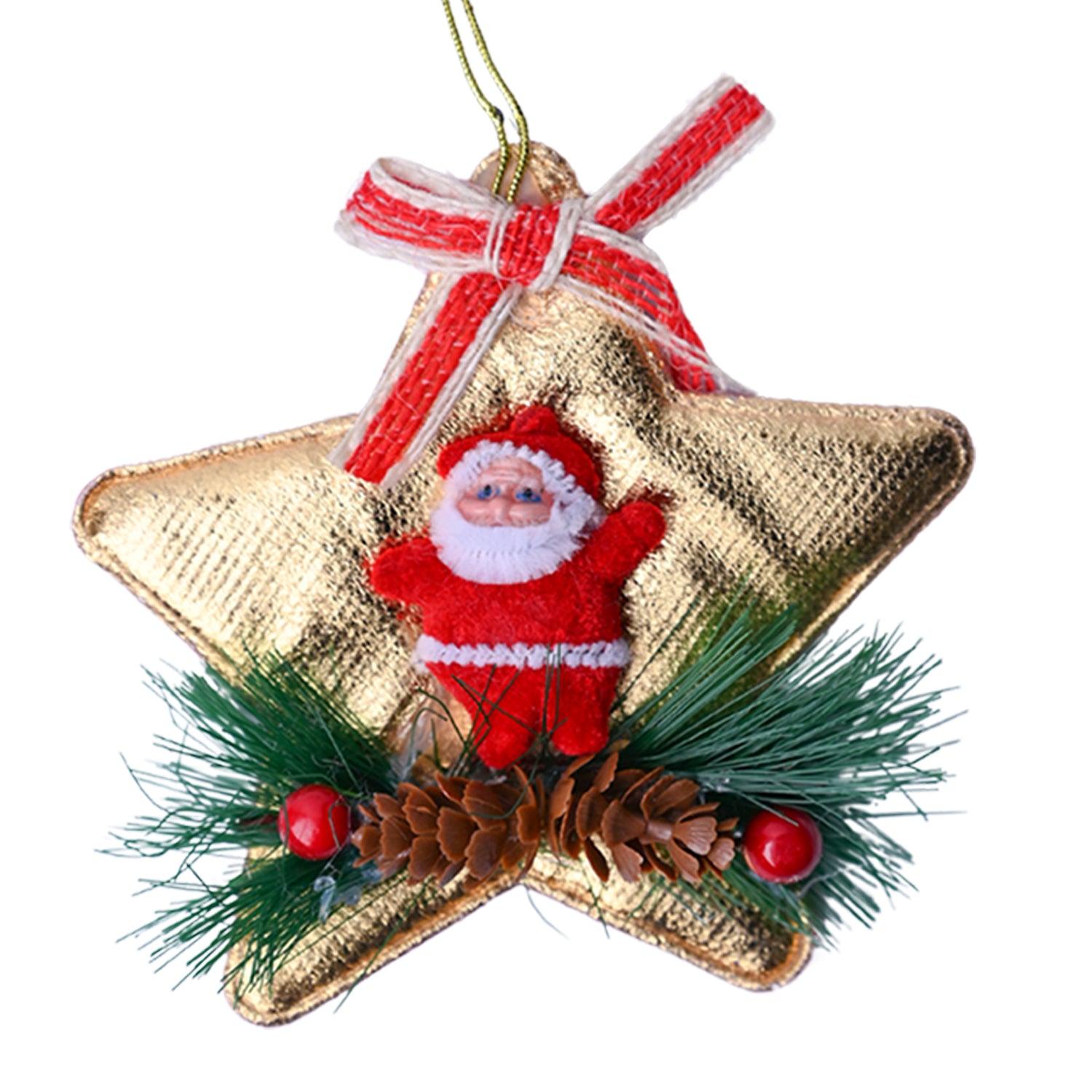 Christmas Decoration Star (Golden & Set Of 2) - MARKET99