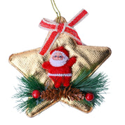 Christmas Decoration Star (Golden & Set Of 2) - MARKET99