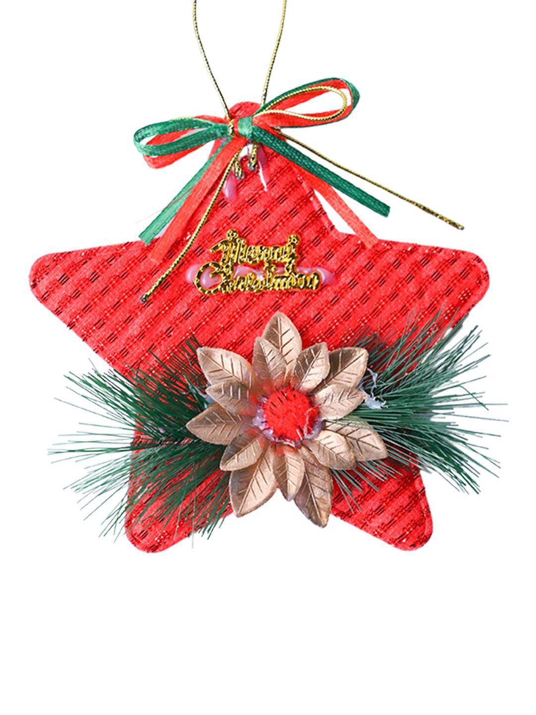Christmas Decoration Star (Red & Set Of 2) - MARKET99
