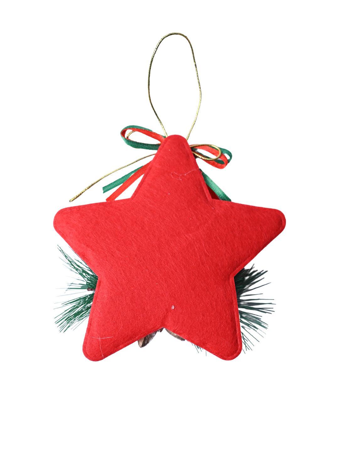 Christmas Decoration Star (Red & Set Of 2) - MARKET99