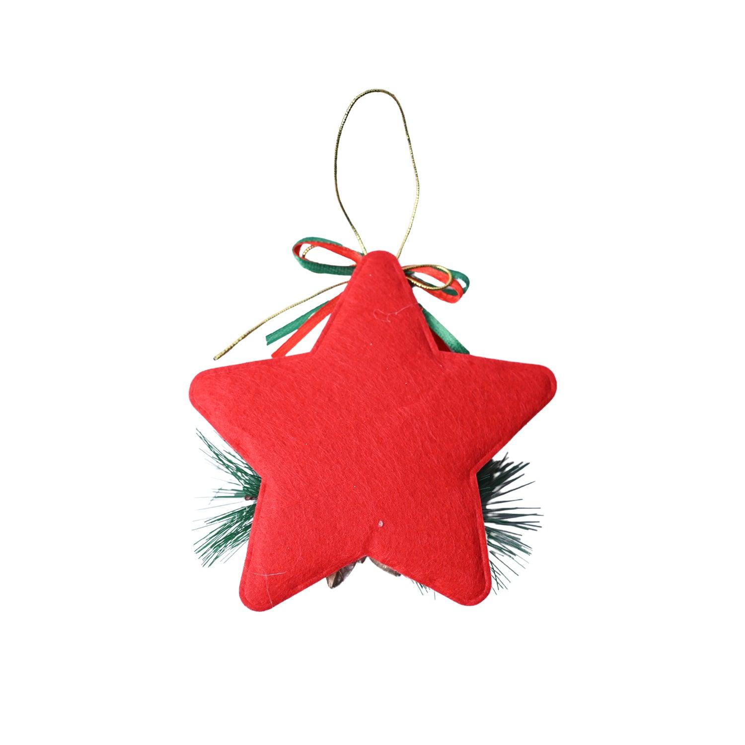 Christmas Decoration Star (Red & Set Of 2) - MARKET99