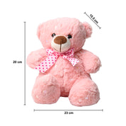 Valentine Pink Color Soft Teddy Bear - 23CM