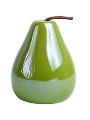 VON CASA Decorative Pear - Ceramic, Green - MARKET99