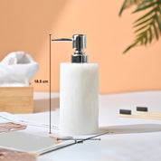 VON CASA White Soap Dispenser - 400Ml