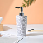 VON CASA White &Grey Soap Dispenser - 330Ml
