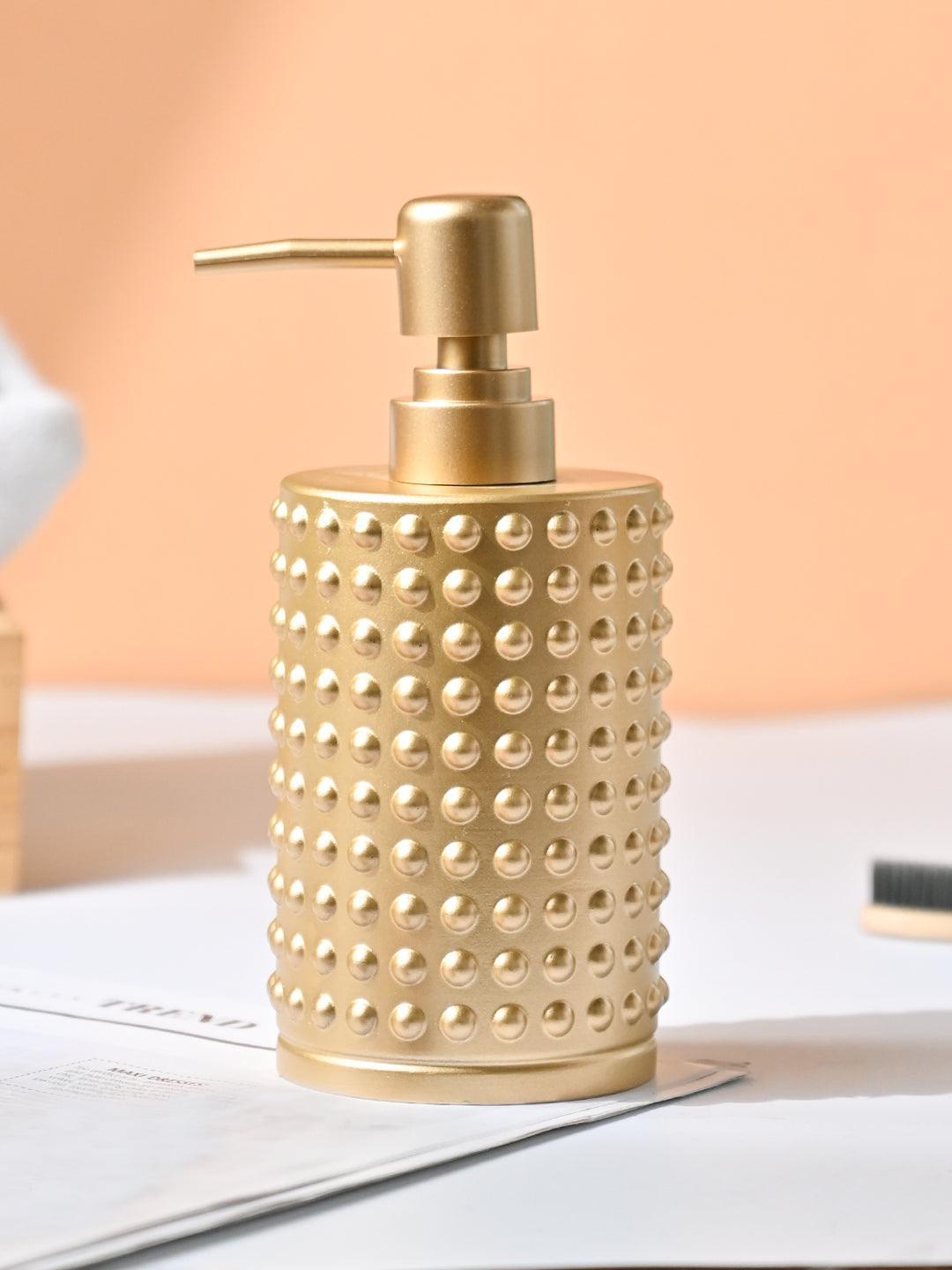 VON CASA Golden Soap Dispenser - 420Ml - MARKET99