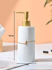 VON CASA White & Green Bathroom - Set Of 2 - MARKET99