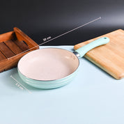Market99 Pink & Light Cyan Frying Pan