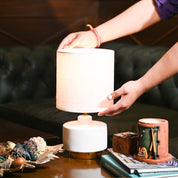 VON CASA Off White Table Lamp