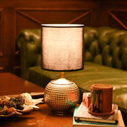 VON CASA Black& Golden Table Lamp