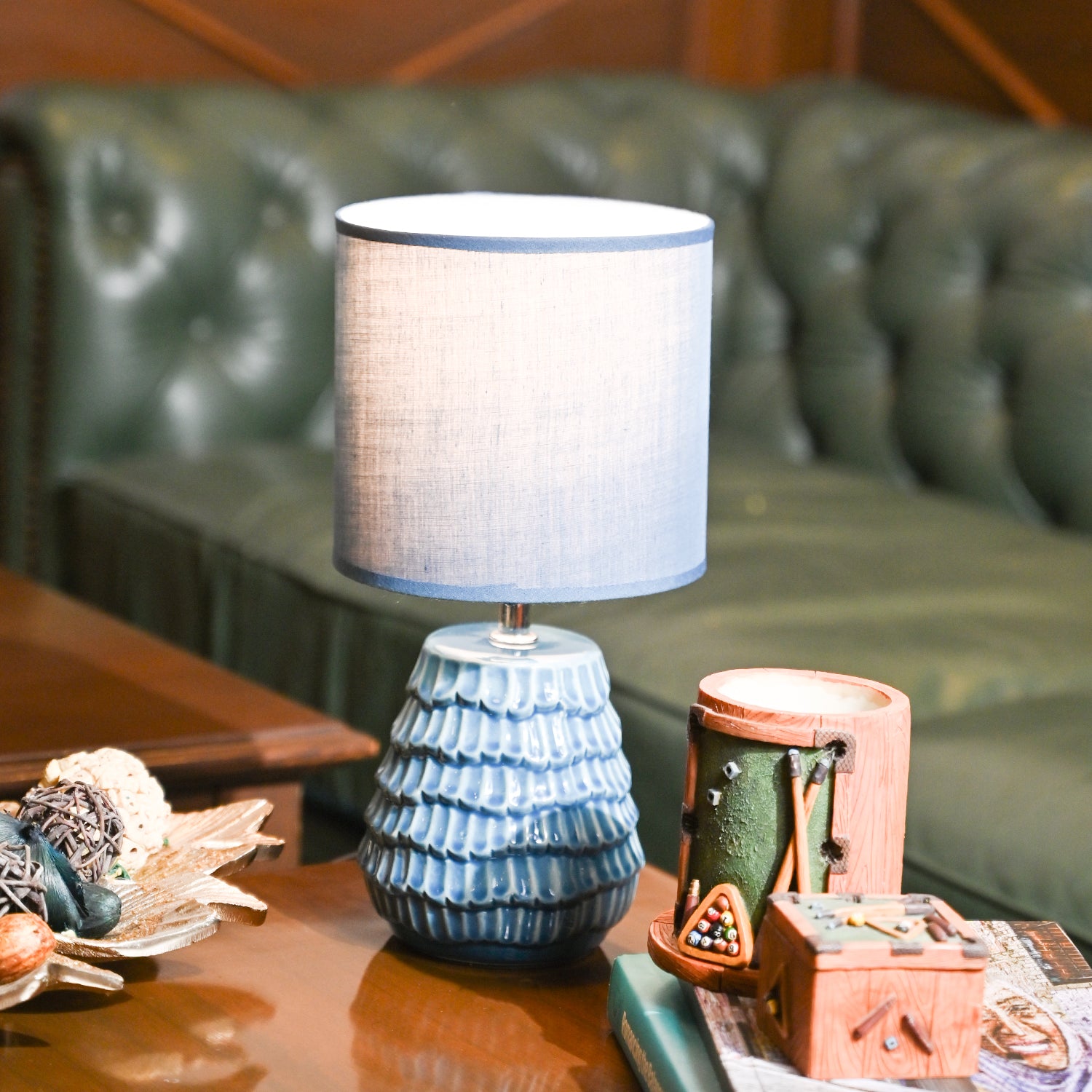 VON CASA Blue Table Lamp