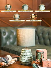 VON CASA Green Table Lamp - MARKET99