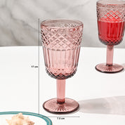 Market99 Wine Stem Glass Set Of 6 -Each (300 Ml)