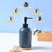 VON CASA 'Charcoal' Soap Dispenser - 340mL