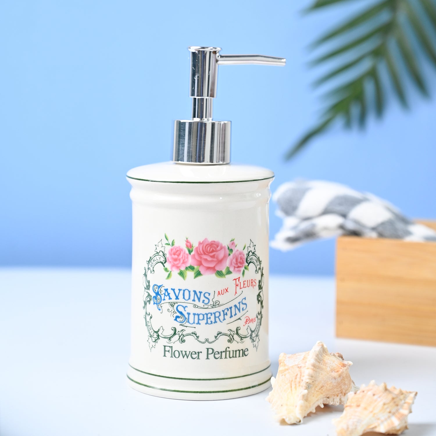 VON CASA 'SAVONS SUPERFINS' Soap Dispenser - 360mL