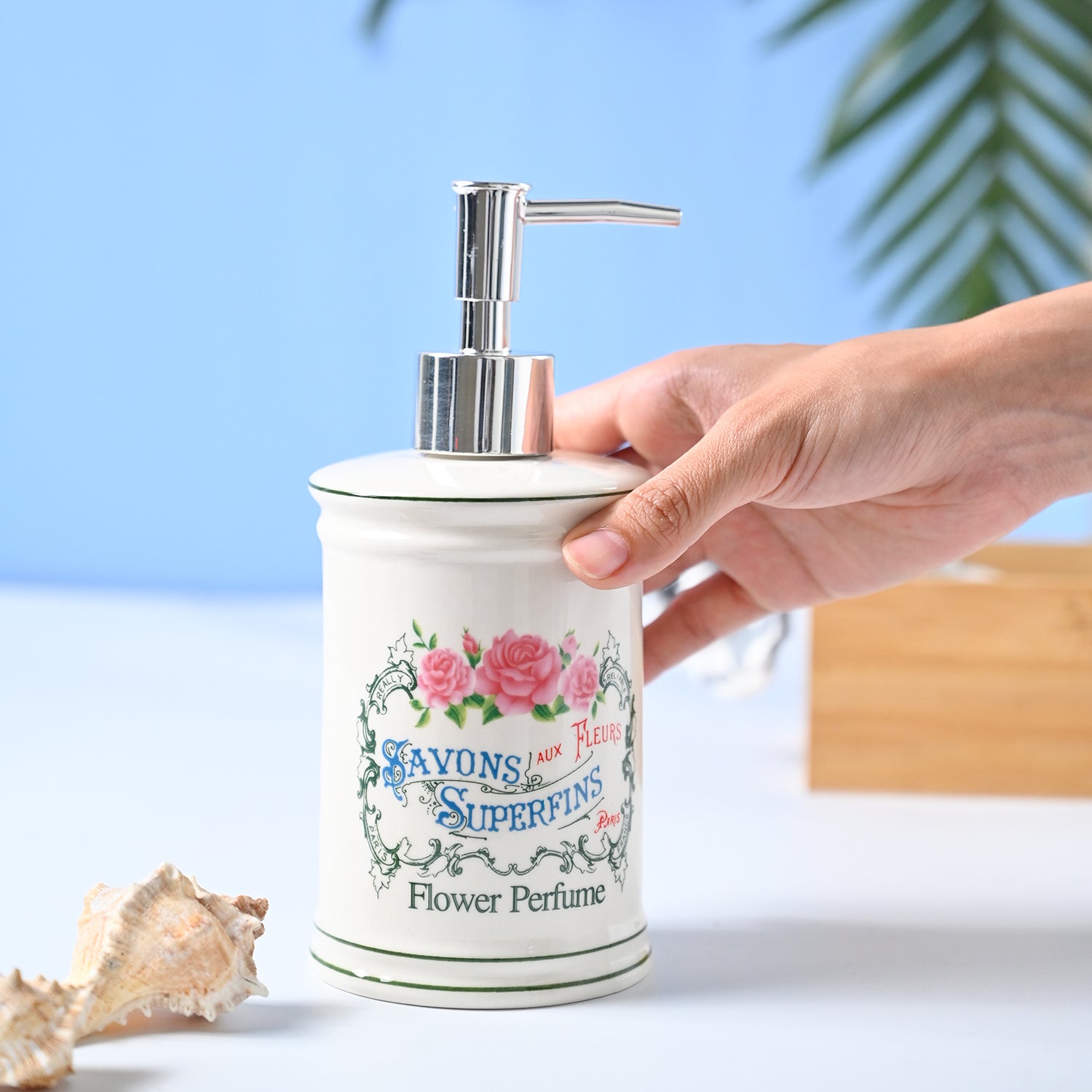 VON CASA 'SAVONS SUPERFINS' Soap Dispenser - 360mL