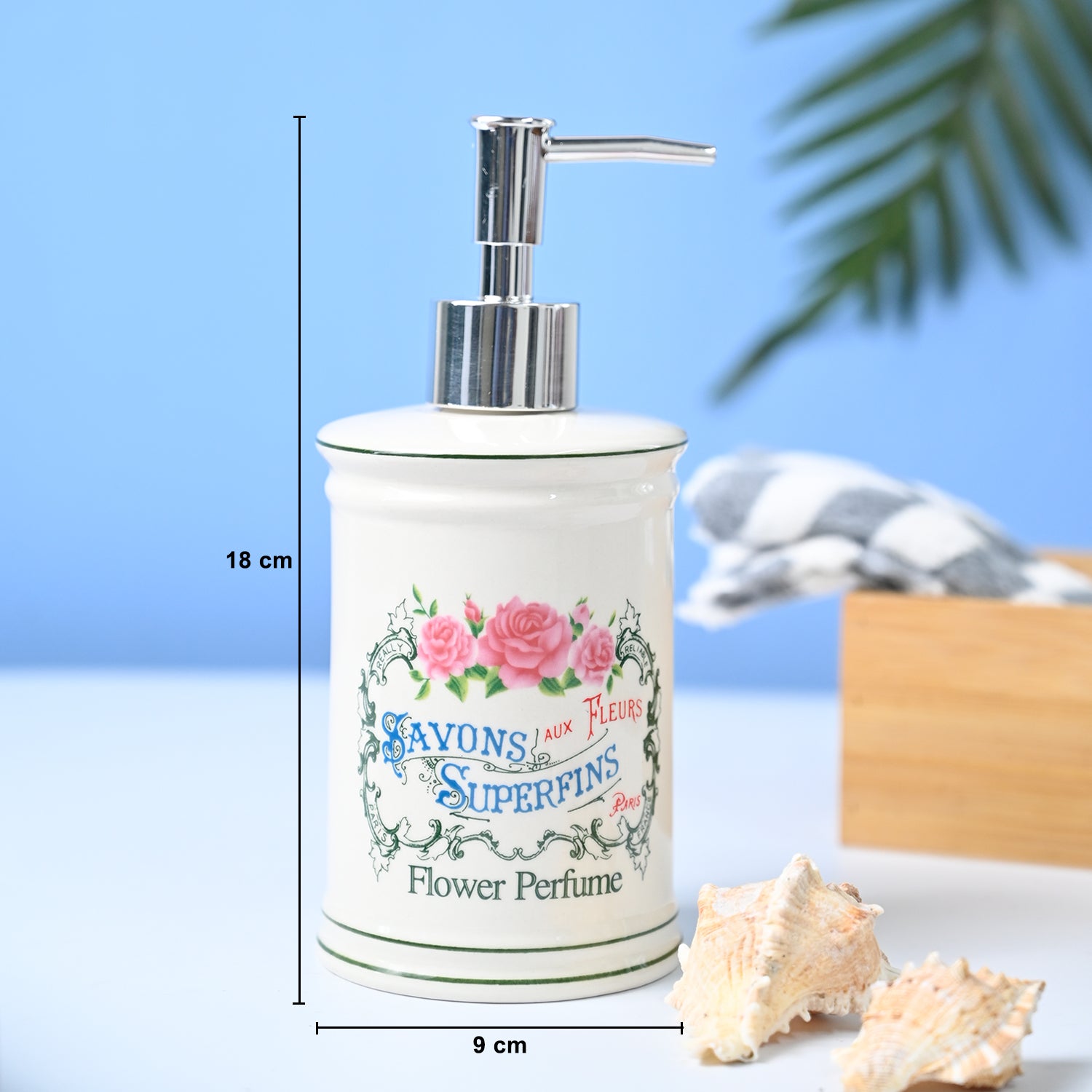 VON CASA 'SAVONS SUPERFINS' Soap Dispenser - 360mL