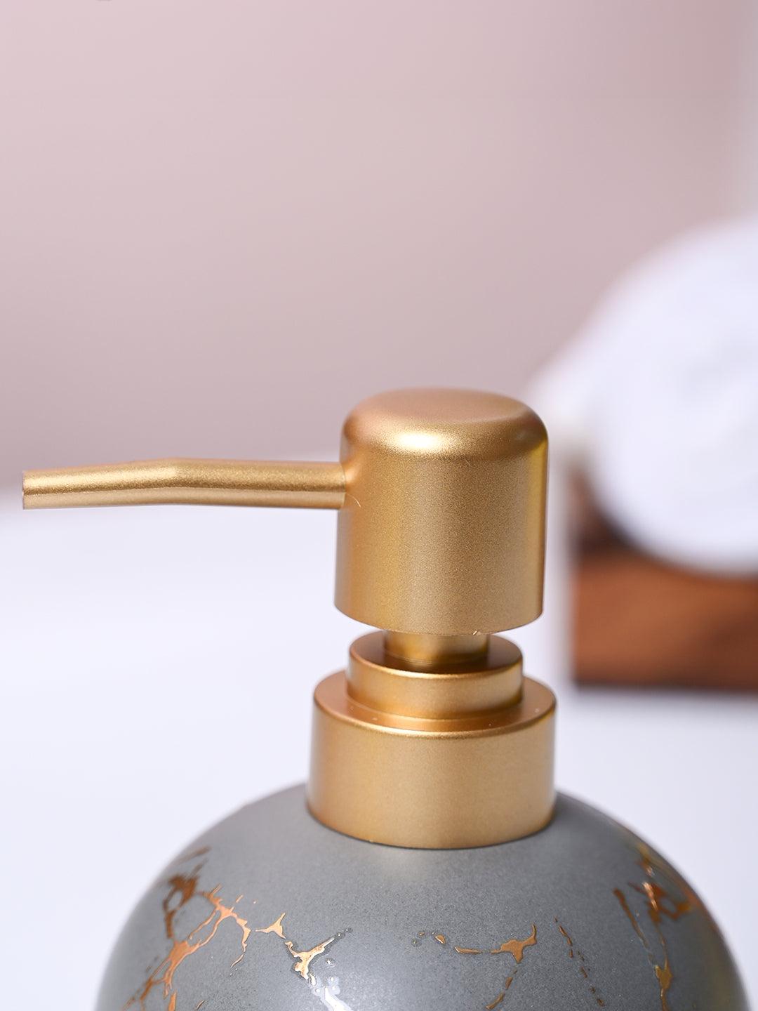 Grey Ceramic Soap Dispenser - MARKET99
