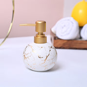 White Ceramic Soap Dispenser