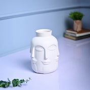 Pretty White Ceramic Vase