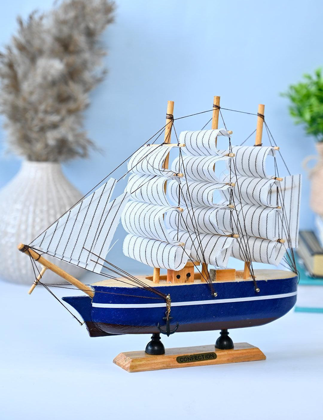 Market99 Wooden Sailing Ship Showpiece - MARKET99