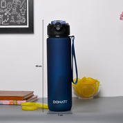 Donati Travel Bottle 1000ML - Blue Plastic Matte Finish