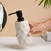 VON CASA 2Pcs Grey Plastic Bathroom Set