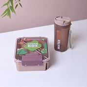 Pink Lunch Box Set - Playful and Chic