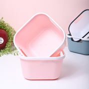 Pink Square Baskets (Set of 2)