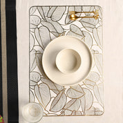 VON CASA Golden Placemat Set Of 2
