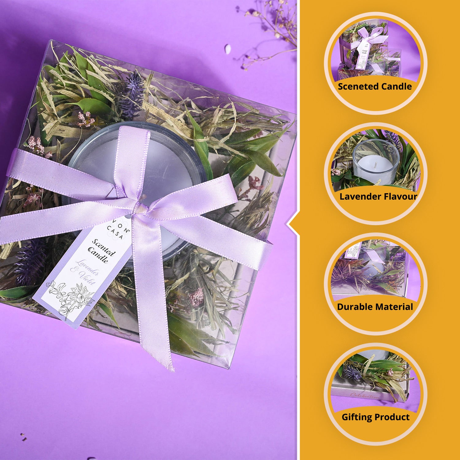 Lavender Small Fragrance Candle