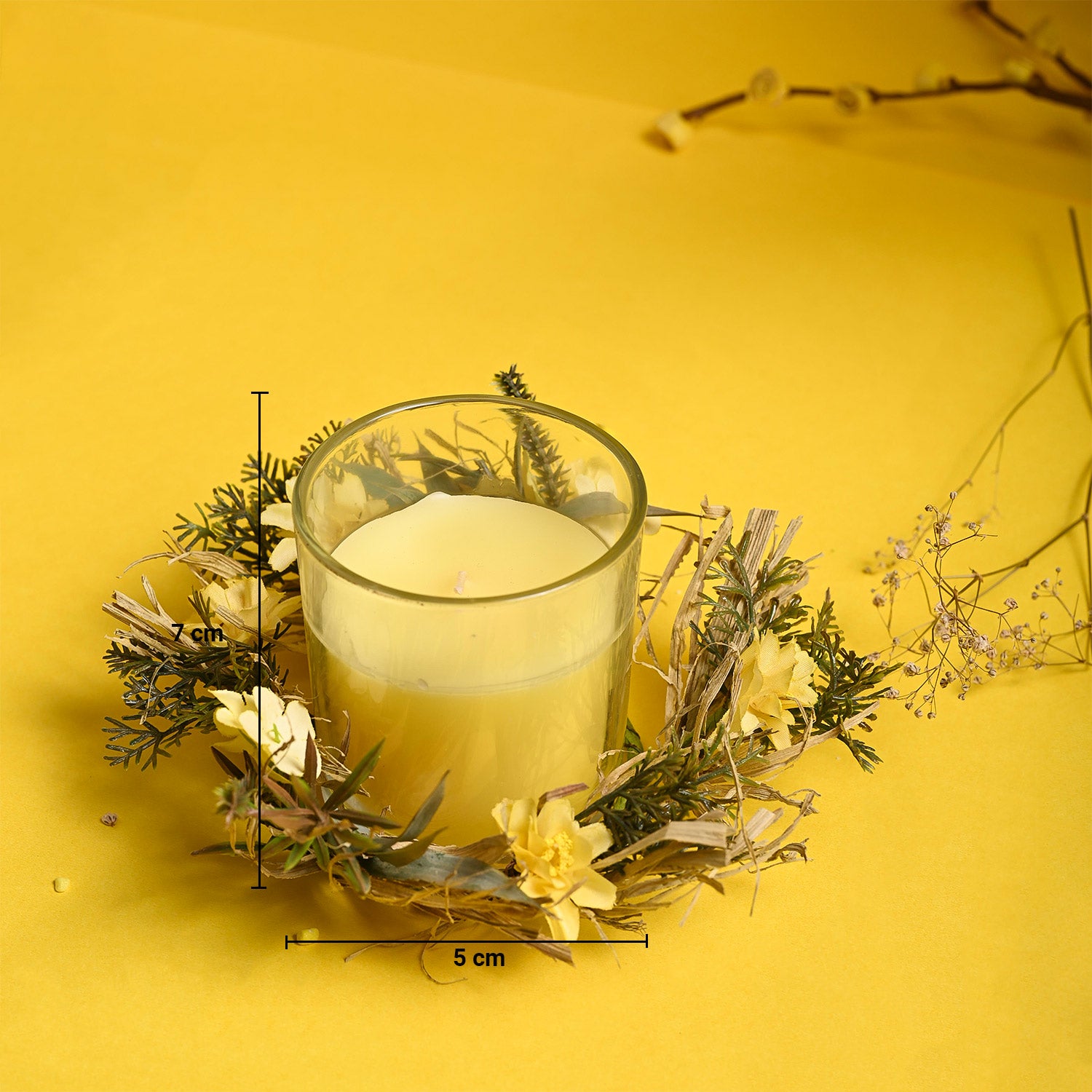 Lemon Rain Small Fragrance Candle